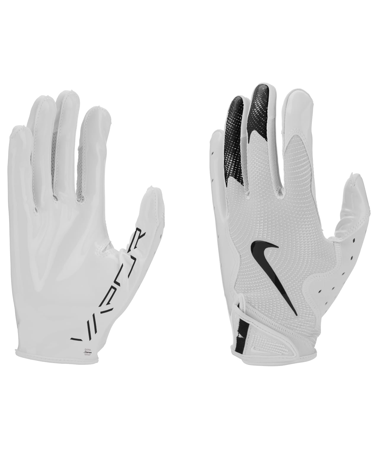 Nike Gloves Vapor Jet 8.0 White/White/Black Large : Amazon.sg